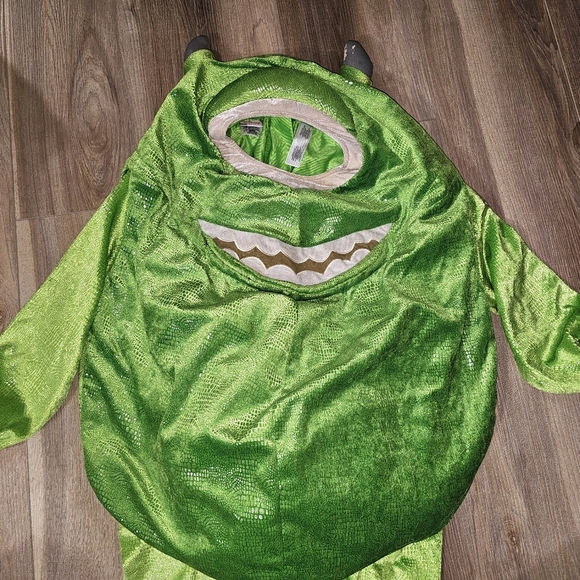 Disney Store Monsters Inc. Mike Wazowski 4T-6T Kids Halloween Costume Full Body - Picture 7 of 11